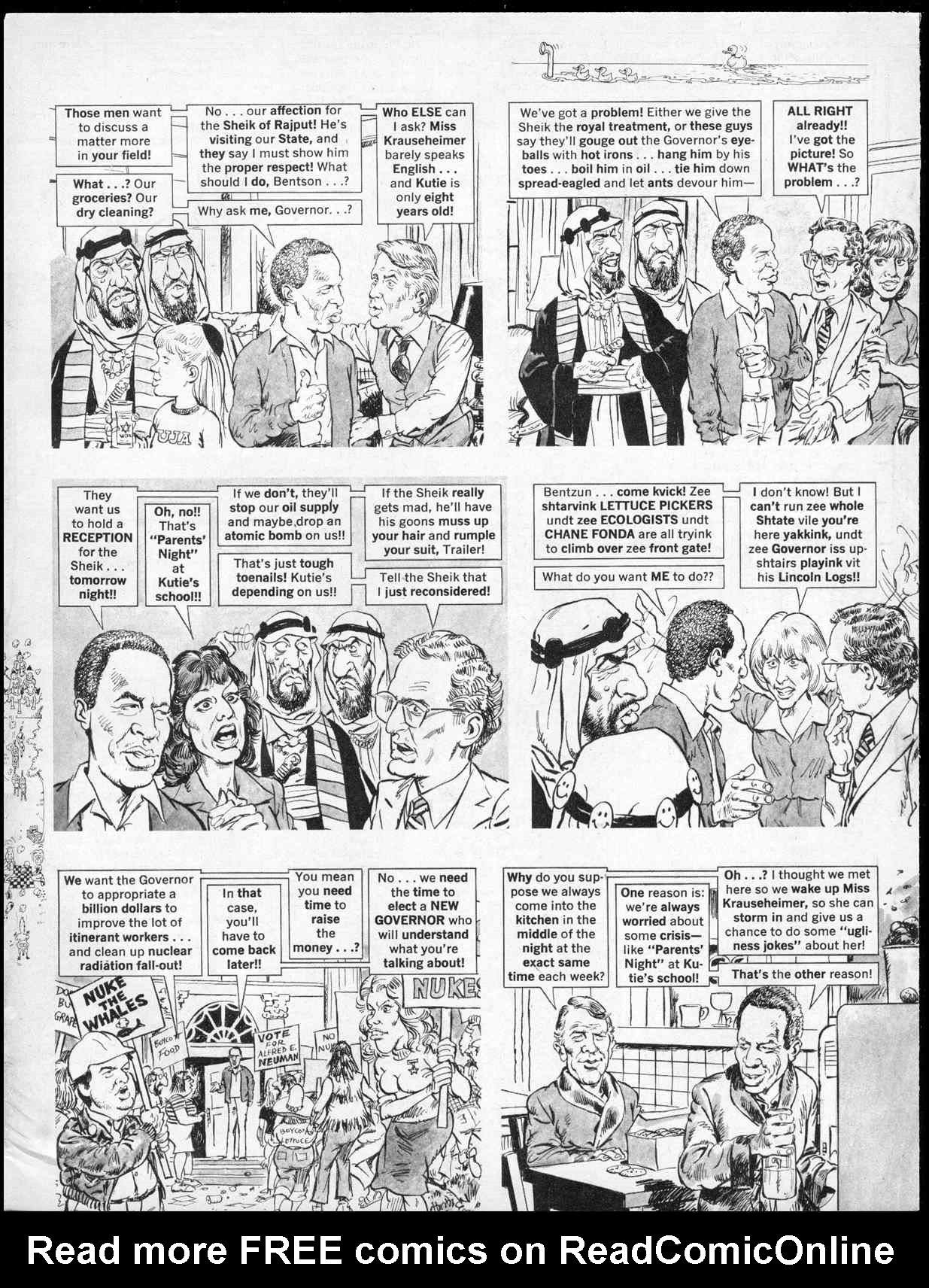 Read online MAD comic -  Issue #216 - 47