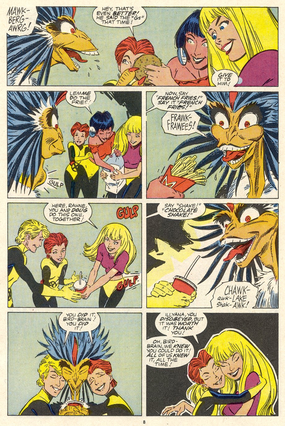 The New Mutants Issue #58 #65 - English 9