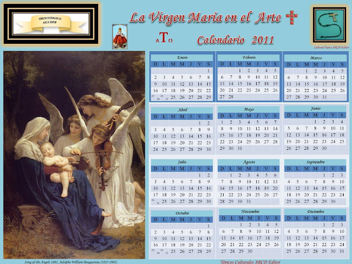 Calendario Tópicos Culturales 2011