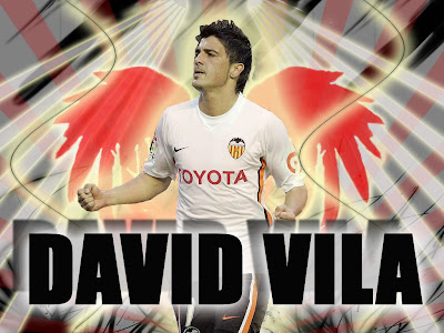 david villa soccer football