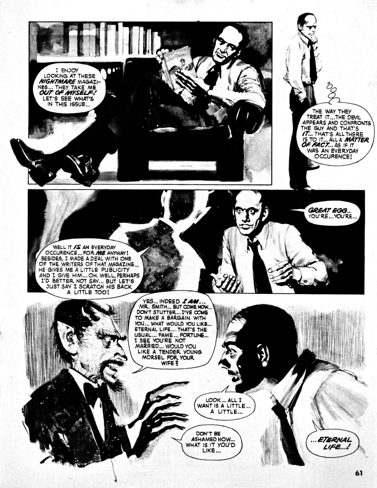 Read online Nightmare (1970) comic -  Issue #8 - 60