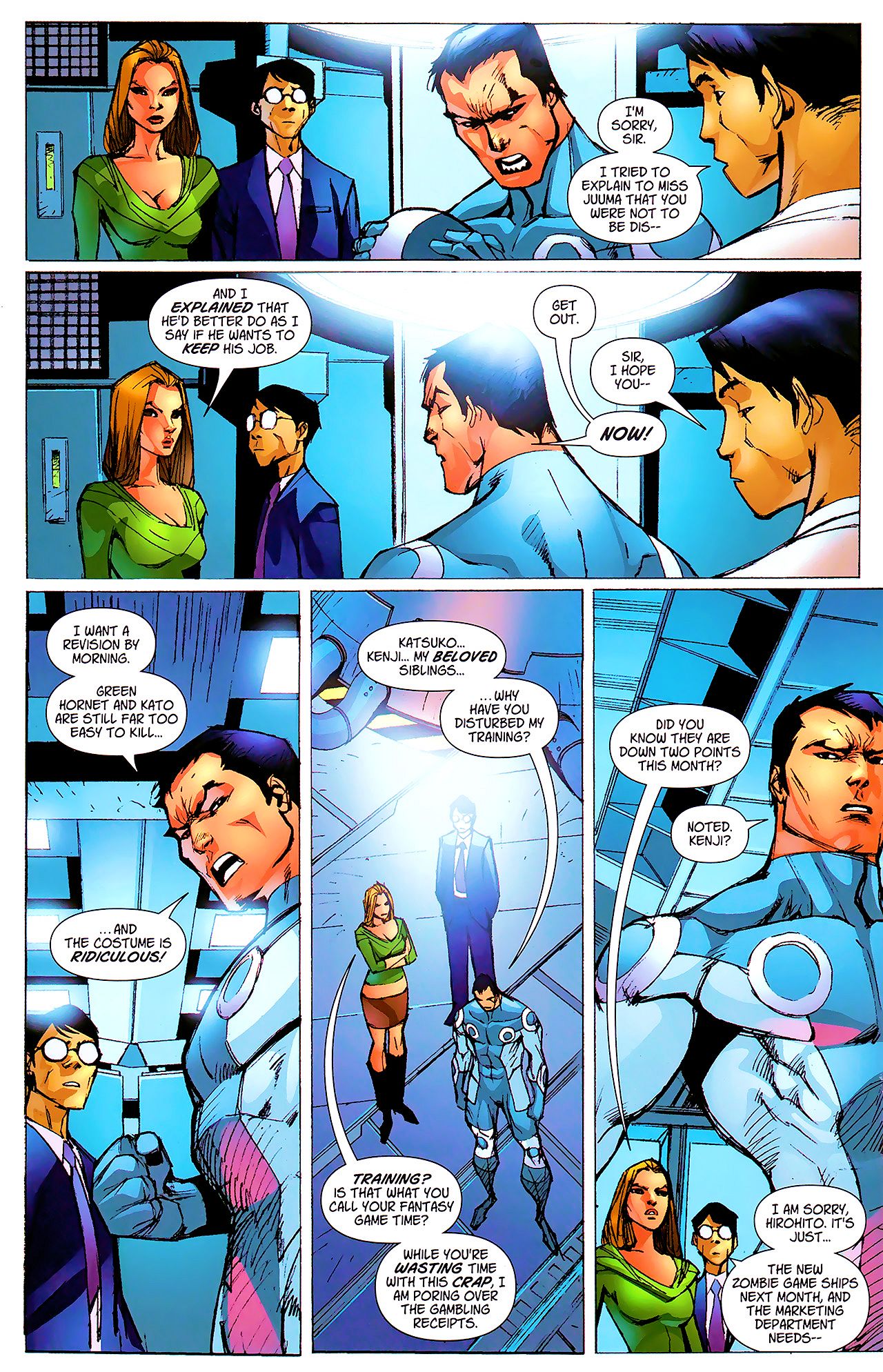 Read online Kato comic -  Issue #1 - 7