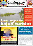 Las aguas bajaron muy turbias