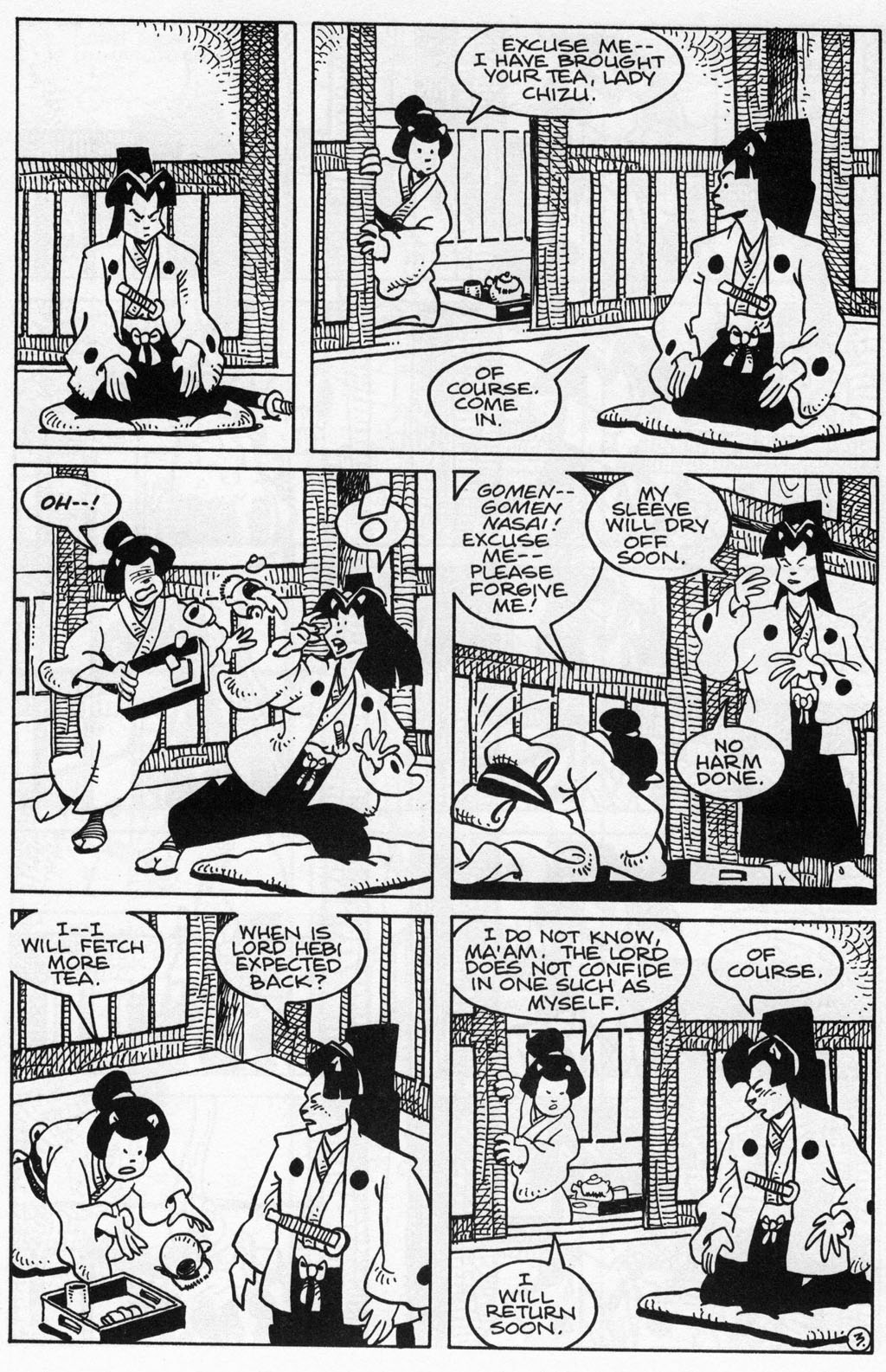Read online Usagi Yojimbo (1996) comic -  Issue #48 - 5