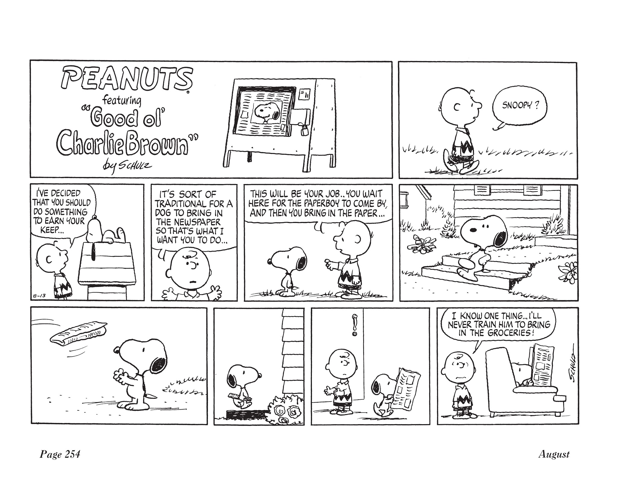 Read online The Complete Peanuts comic -  Issue # TPB 14 - 271
