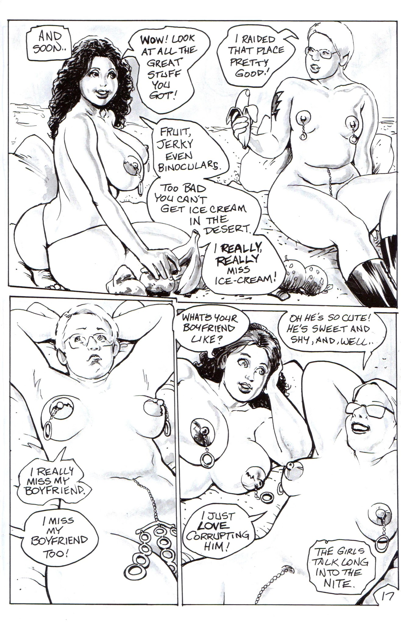 Read online Cavewoman: Oasis comic -  Issue #2 - 19