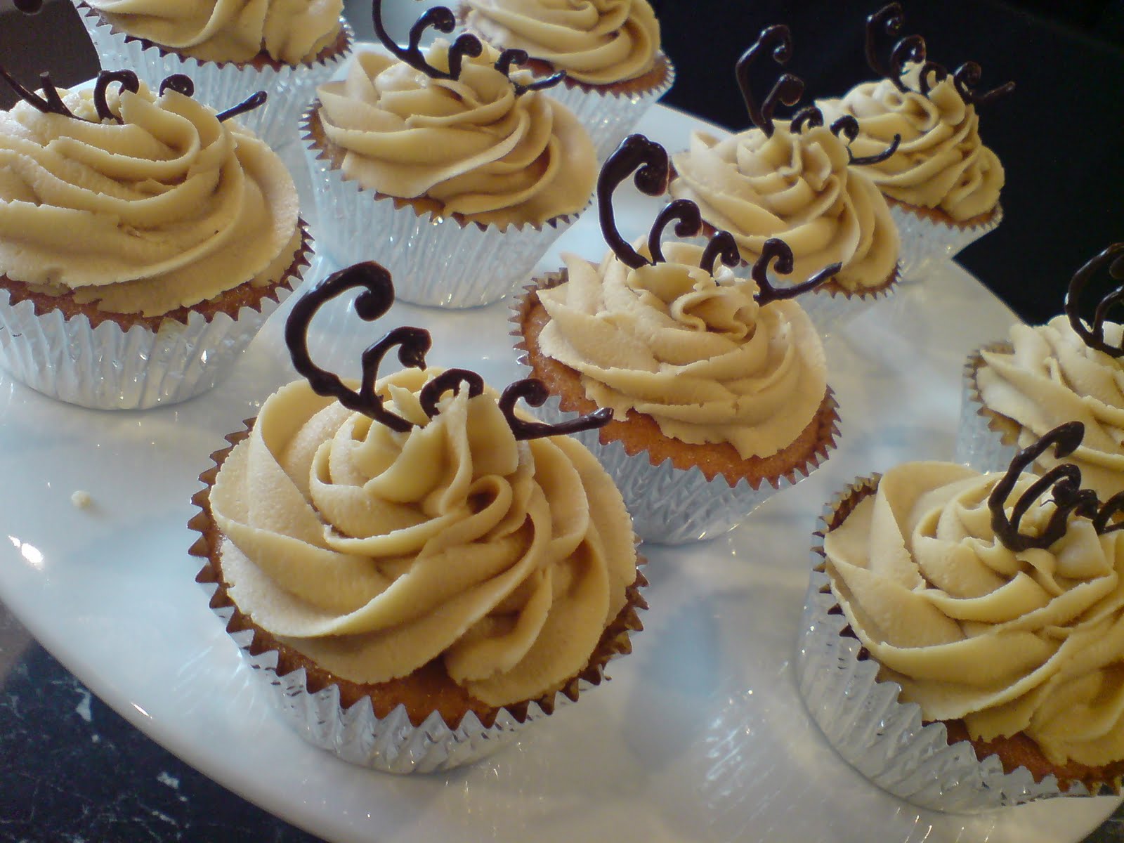 Starry Moon Cupcakes Caramel Mud Cupcakes