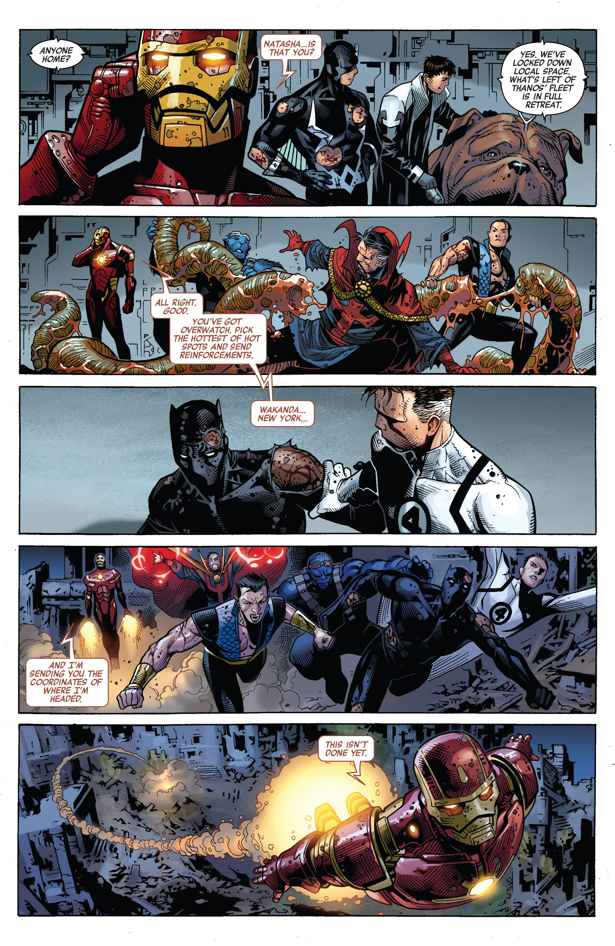 Read online Avengers by Jonathan Hickman Omnibus comic -  Issue # TPB 1 (Part 11) - 53