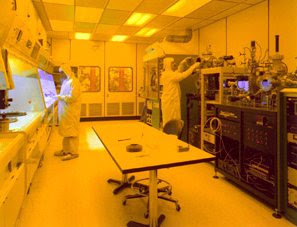The Cleanroom is Used to Manufacture the Chips without Contamination