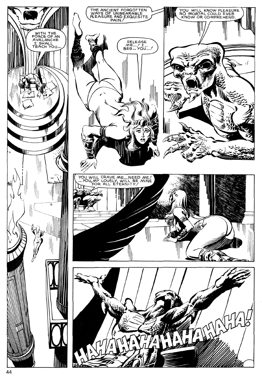 Read online The Savage Sword Of Conan comic -  Issue #120 - 45