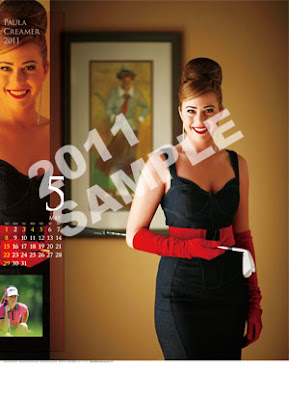 paula creamer 2011 calendar may