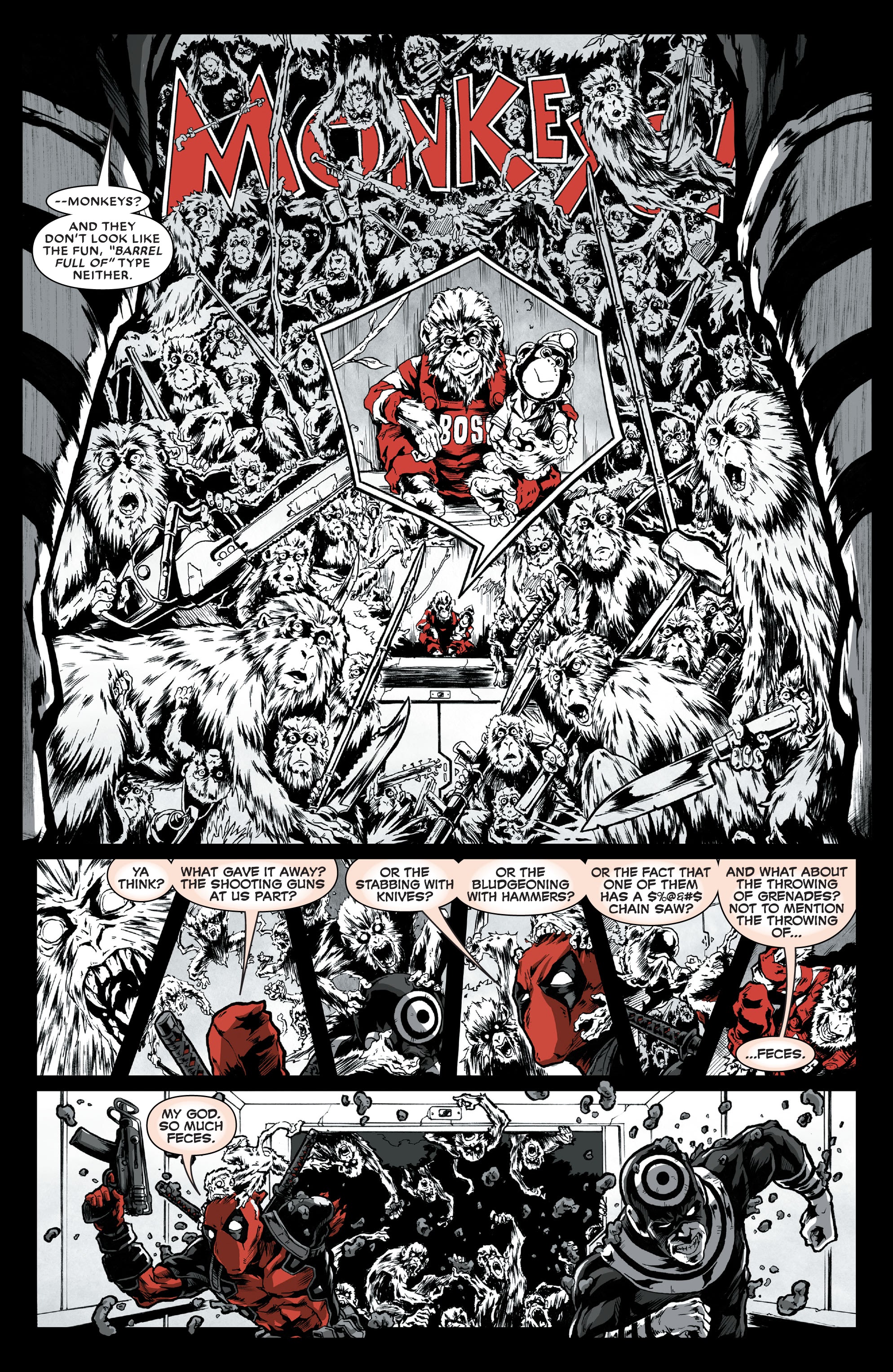 Read online Deadpool: Black, White & Blood comic -  Issue #3 - 18