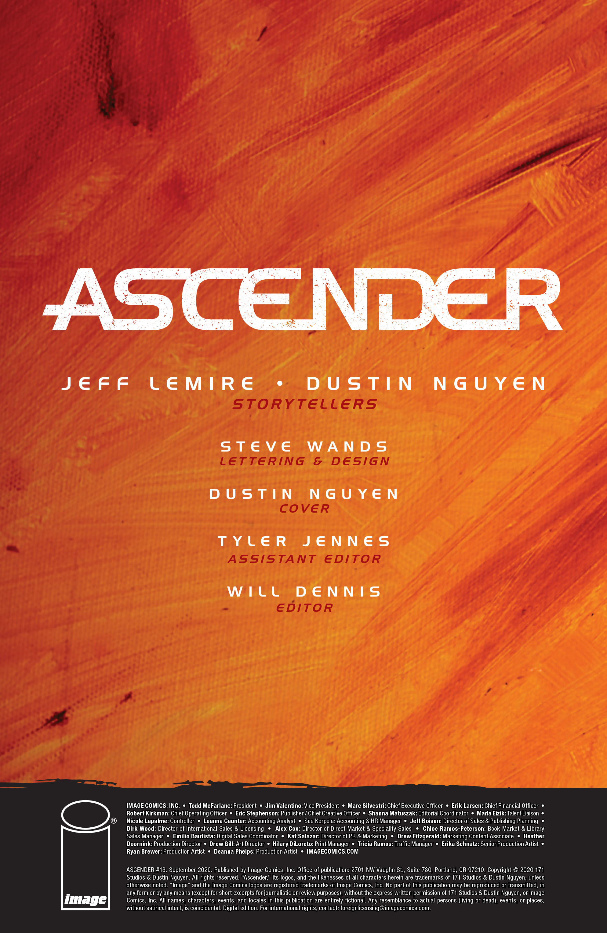 Read online Ascender comic -  Issue #13 - 2