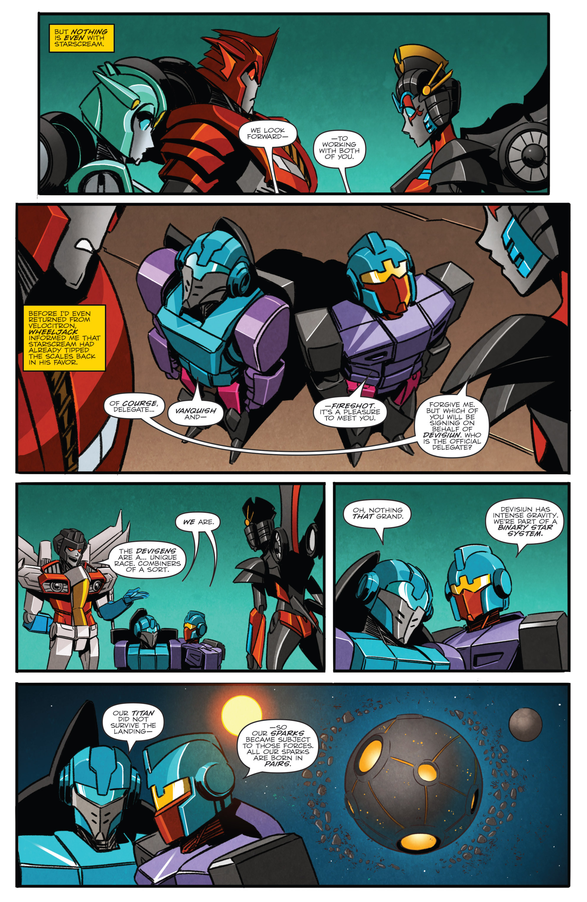 Read online Transformers: Distant Stars comic -  Issue # Full - 56