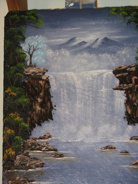 Purple Mtn Waterfall