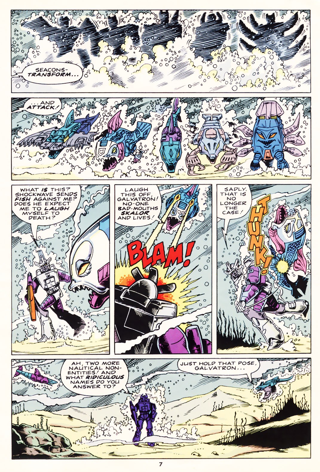 Read online The Transformers (UK) comic -  Issue #152 - 7