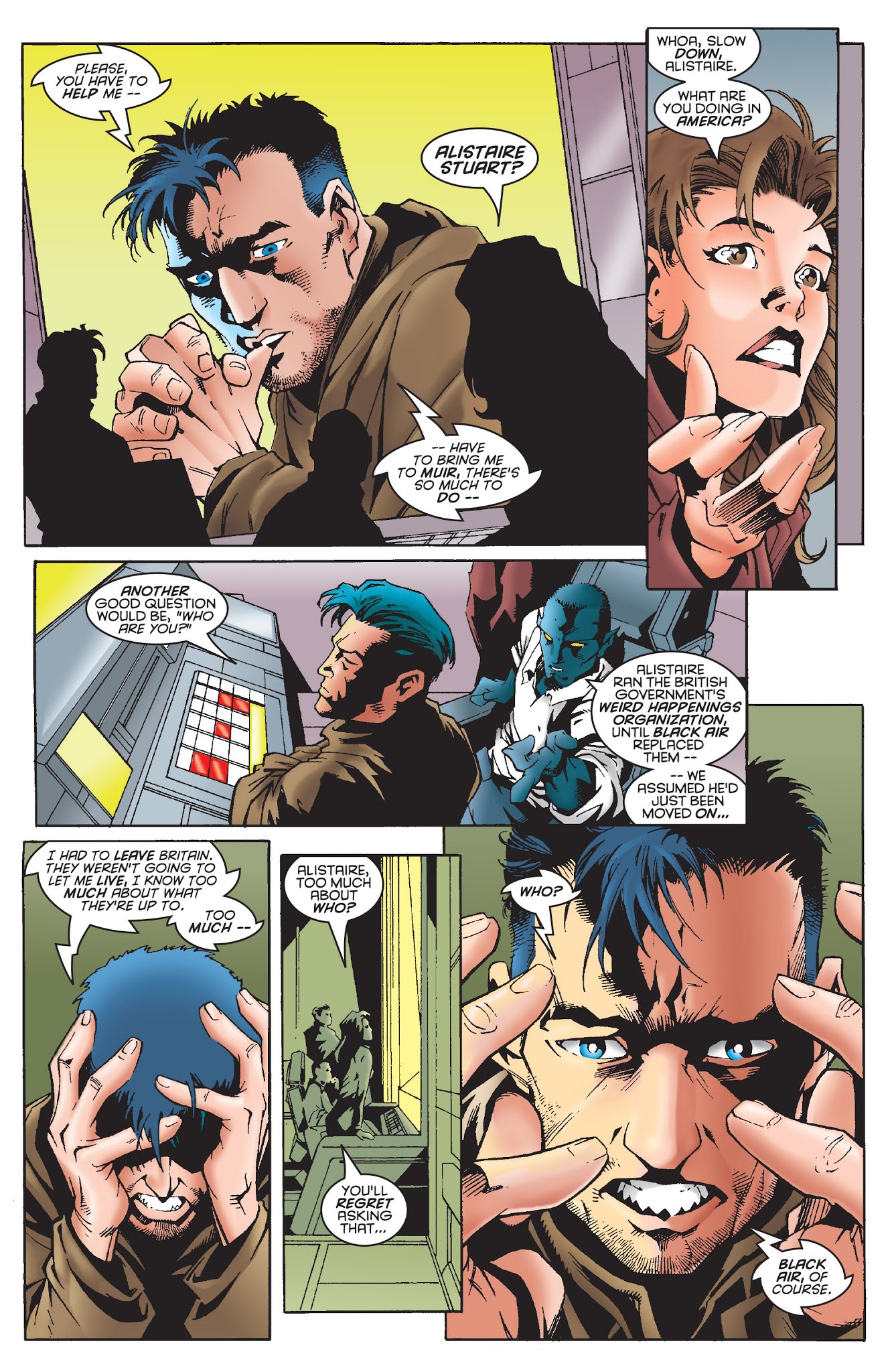 Read online Excalibur Visionaries: Warren Ellis comic -  Issue # TPB 3 (Part 1) - 14