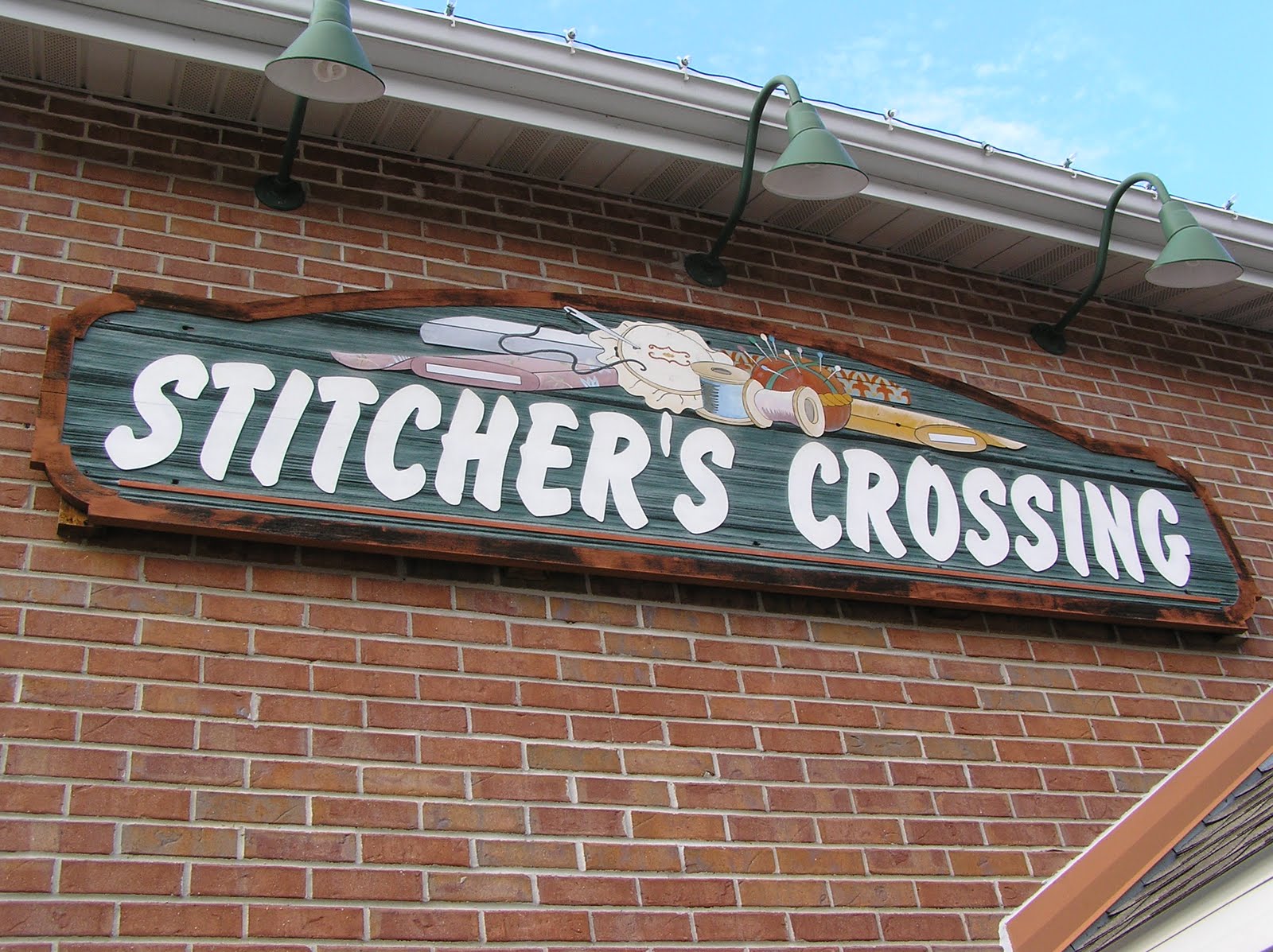 Stitching the Night Away in Illinois Stitcher's Crossing, Madison WI