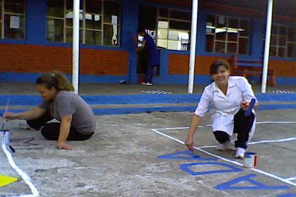 Proyecto Para Pintar Juegos En El Patio De La Escuela
