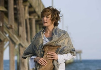 Diane Lane in Nights in Rodanthe on the beach