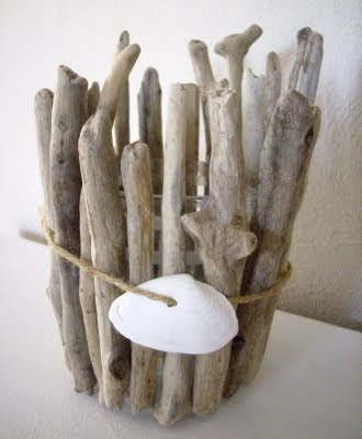 driftwood vase