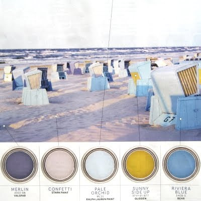 color inspiration from beach chairs