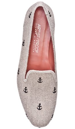 Shoes with Anchor Design | Fashion Nautical Style