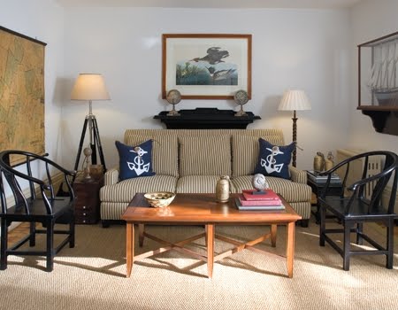 nautical sitting room