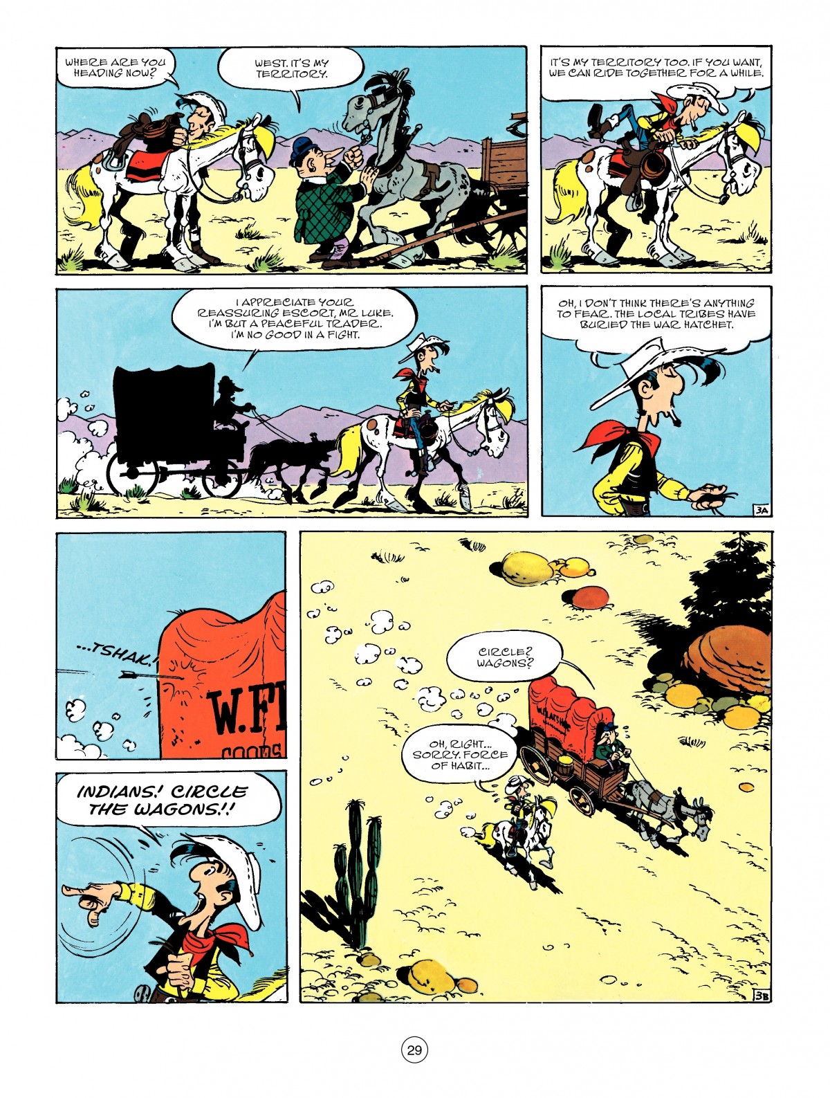 Read online A Lucky Luke Adventure comic -  Issue #50 - 29