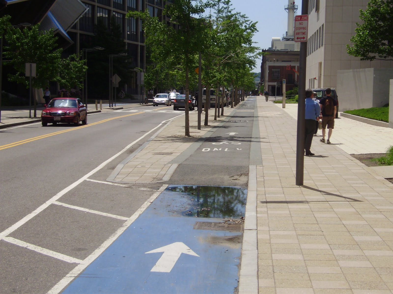 West Side Action Boston cycle path