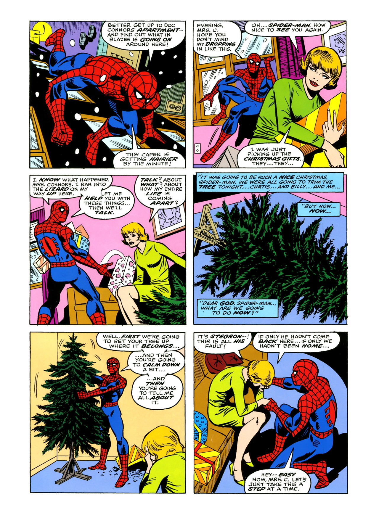 Read online Marvel Holiday Spectacular Magazine comic -  Issue # TPB - 78