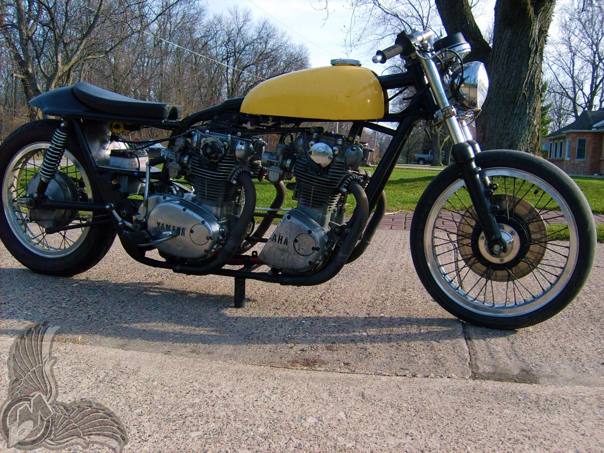 xs650 double motor monster - right