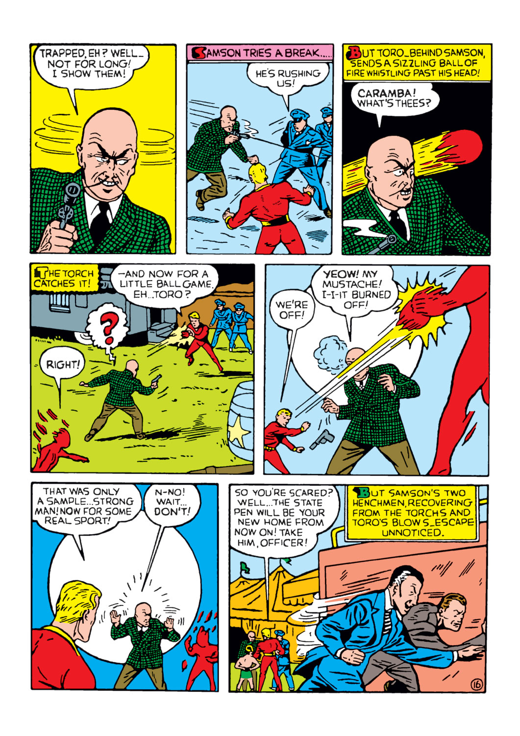Read online The Human Torch (1940) comic -  Issue #2 - 17