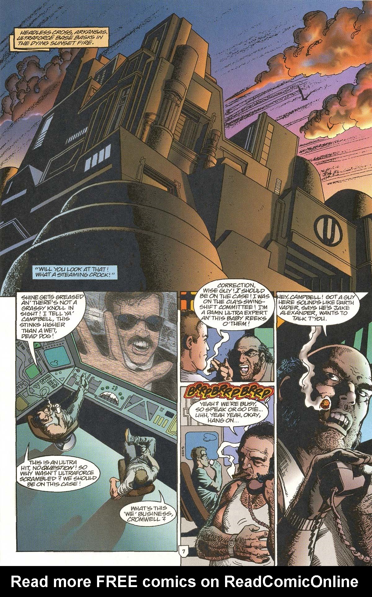Read online UltraForce (1995) comic -  Issue #5 - 9