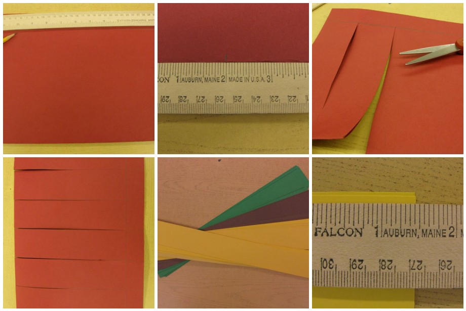 Sewing School Weaving Paper Placemats