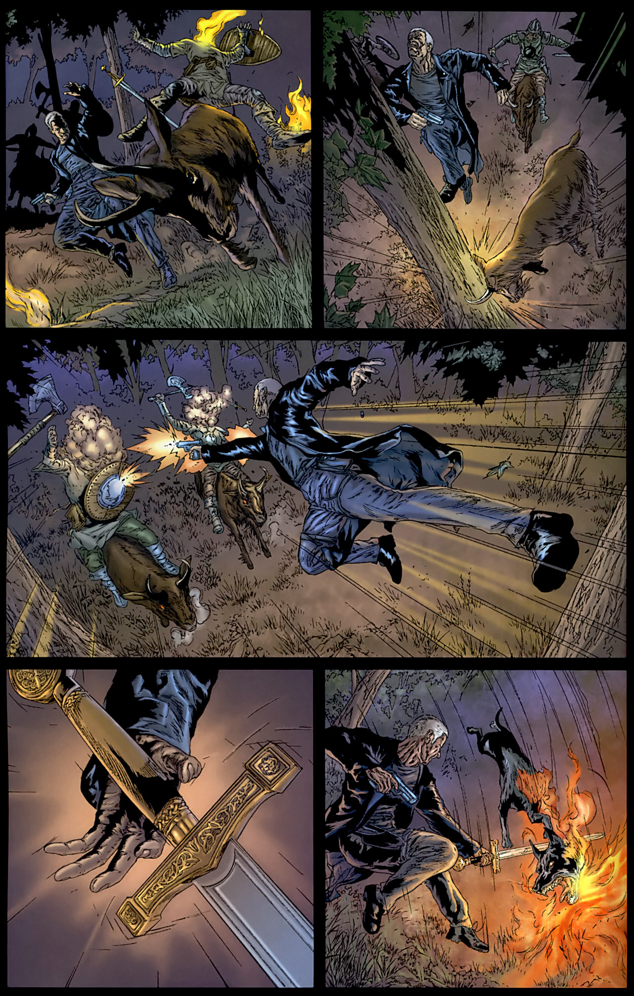 Read online Gravel comic -  Issue #5 - 16