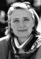 Louise Penny black and white photograph