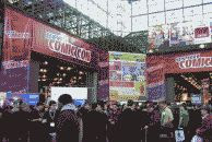 color photograph of the New York Comic-Con floor