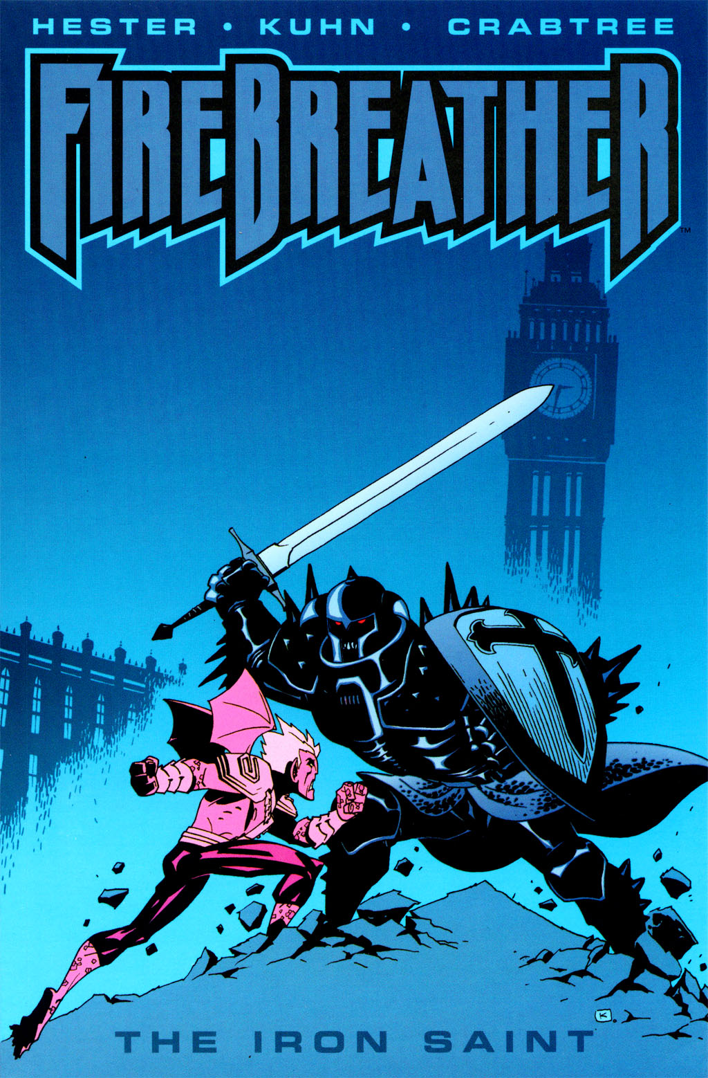 Read online FireBreather: The Iron Saint comic -  Issue # Full - 1