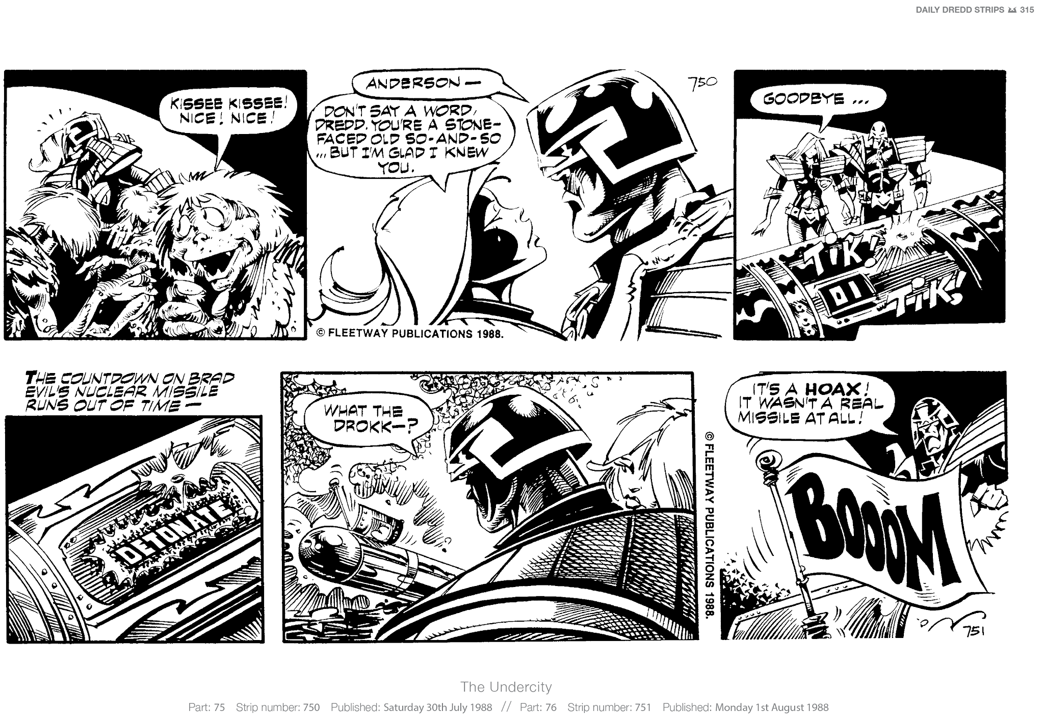 Read online Judge Dredd: The Daily Dredds comic -  Issue # TPB 2 - 318