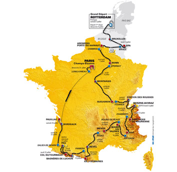 Down To Earth Wine: Le Tour de France