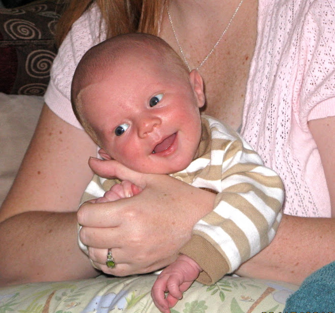 Karter at 4 weeks and All Smiles