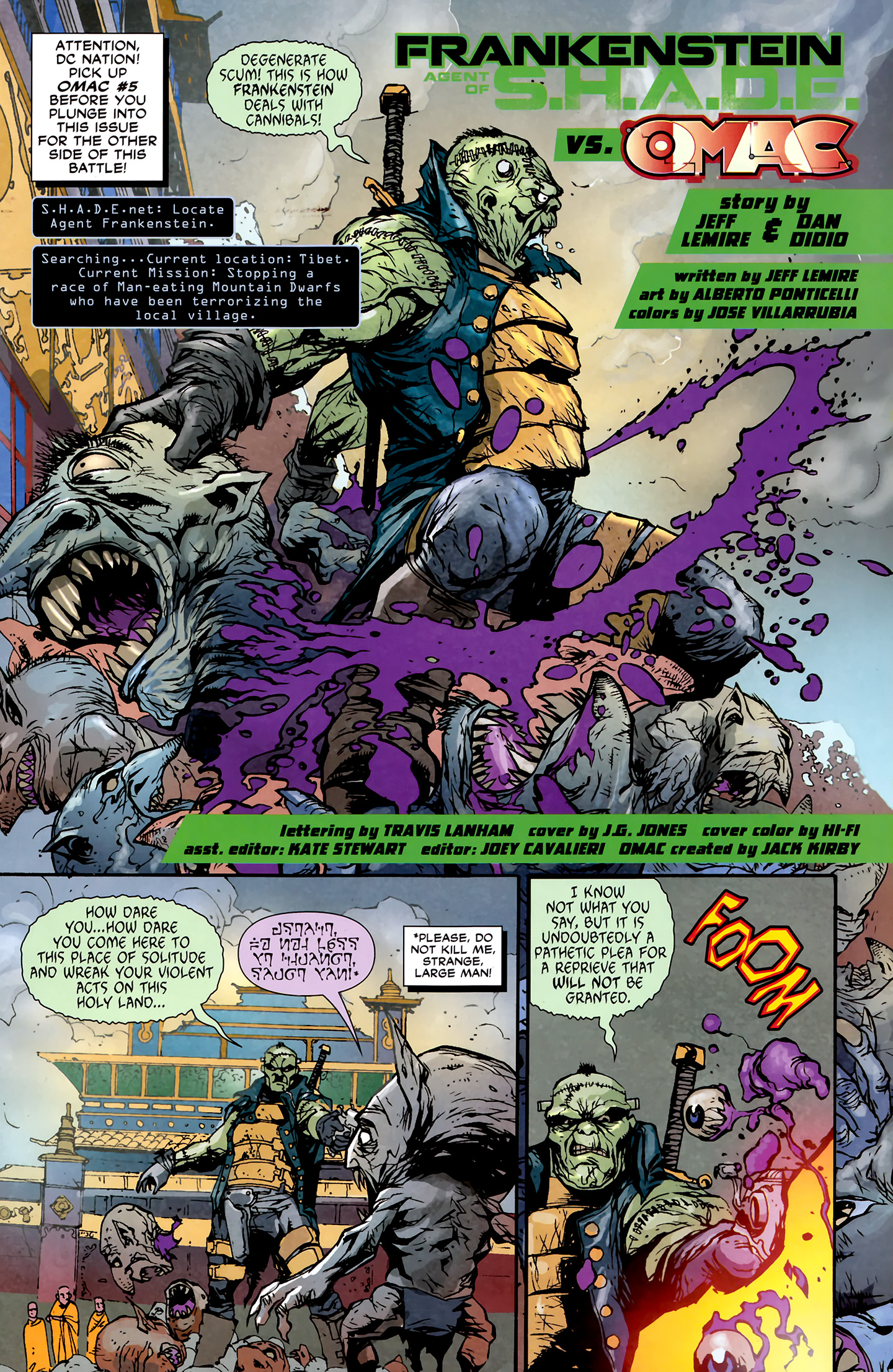 Read online Frankenstein, Agent of S.H.A.D.E. comic -  Issue #5 - 2