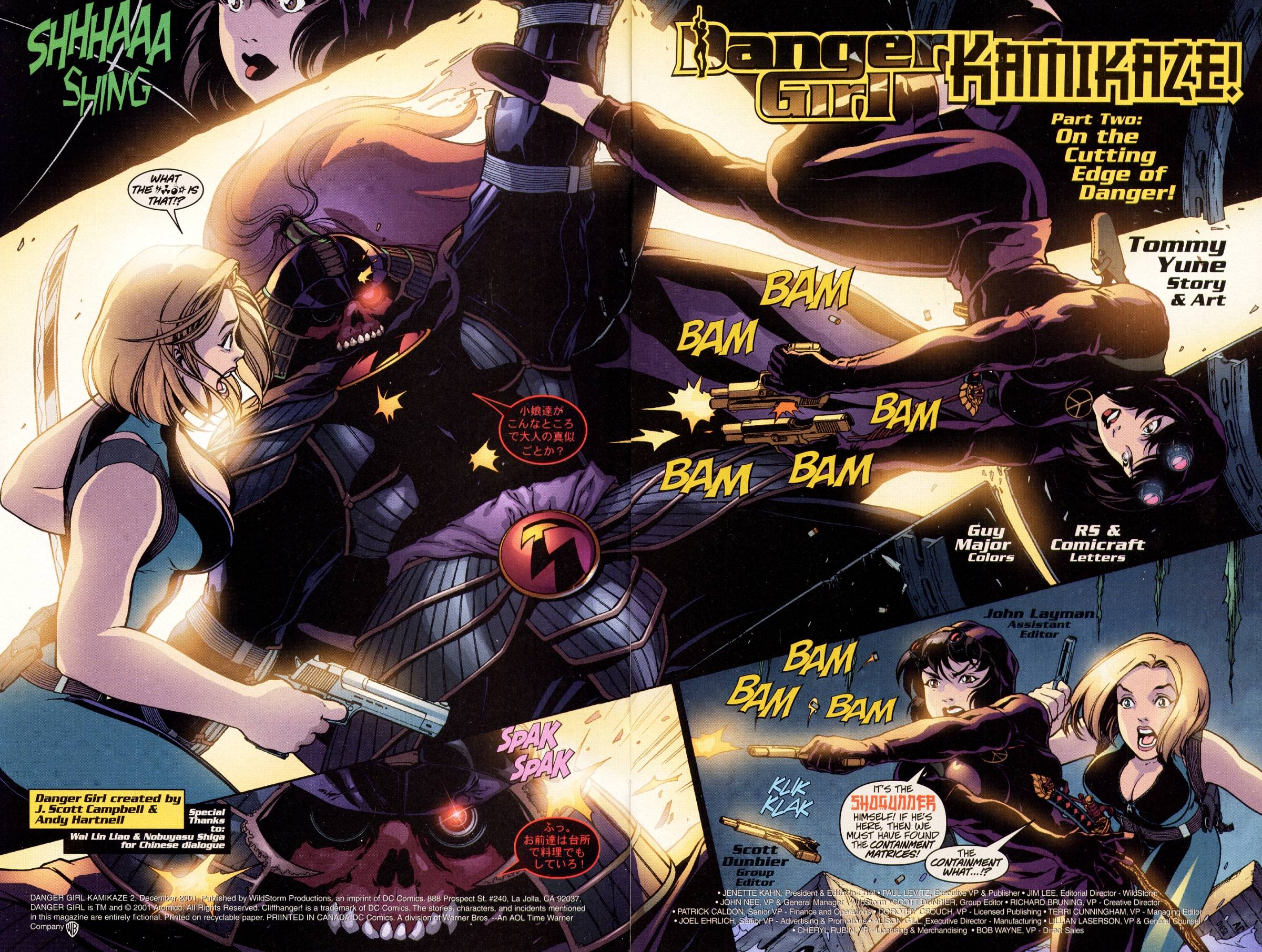 Read online Danger Girl Kamikaze comic -  Issue #2 - 3
