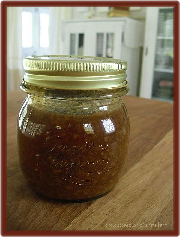 Cottage Life on Pilgrim's Farm Nutmeg Jam...