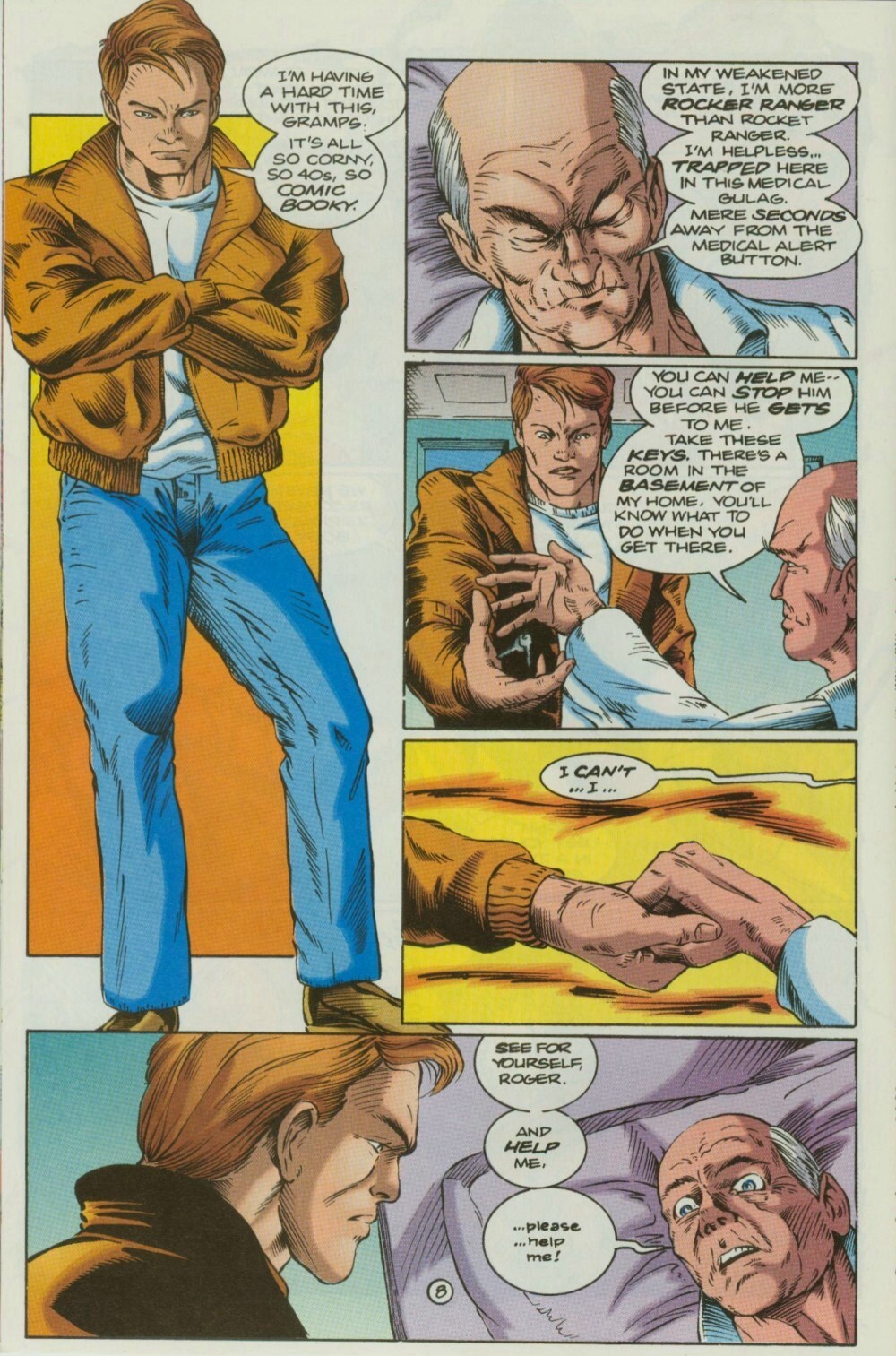 Read online Man of War comic -  Issue #6 - 10