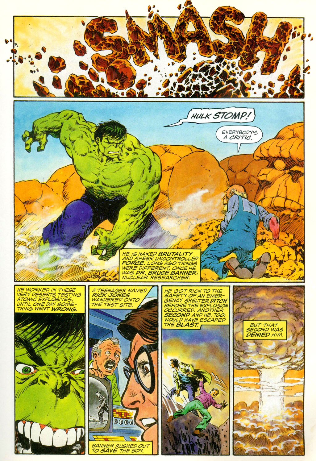 Read online Marvel Graphic Novel comic -  Issue #29 - Hulk & Thing - The Big Change - 10