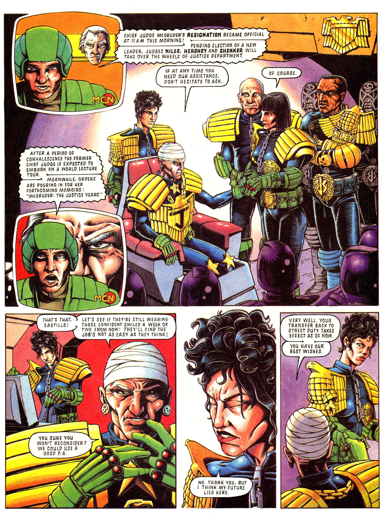 Read online Judge Dredd: The Megazine (vol. 2) comic -  Issue #68 - 4