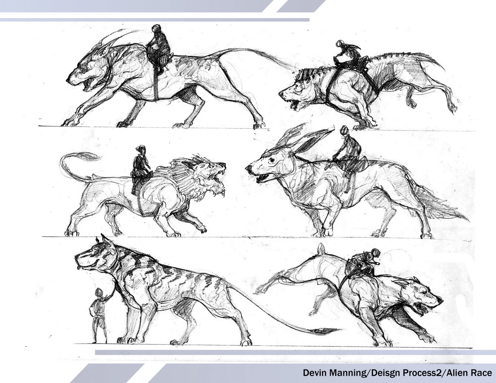 Devin Manning: Alien Race Concepts