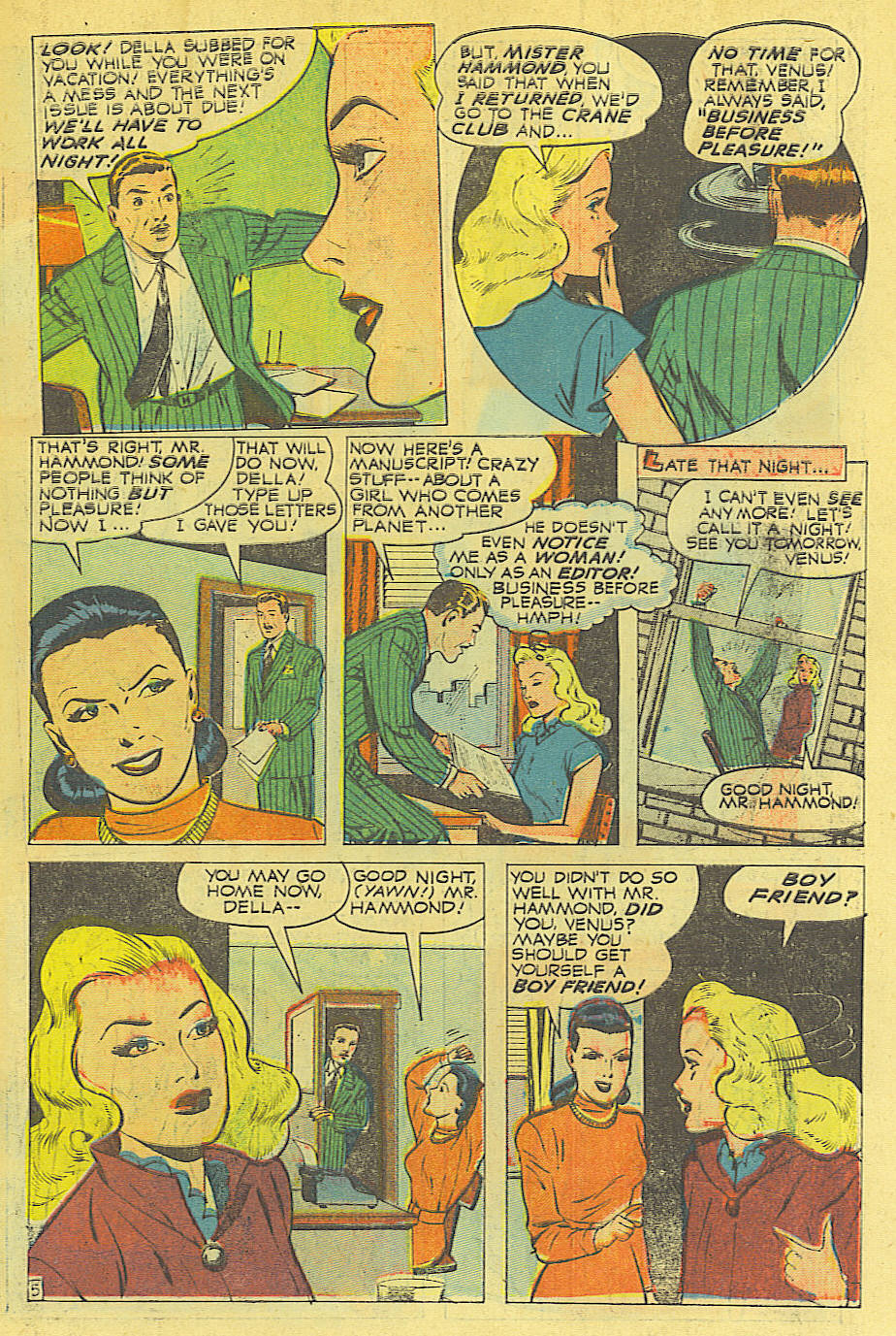 Read online Venus (1948) comic -  Issue #4 - 25